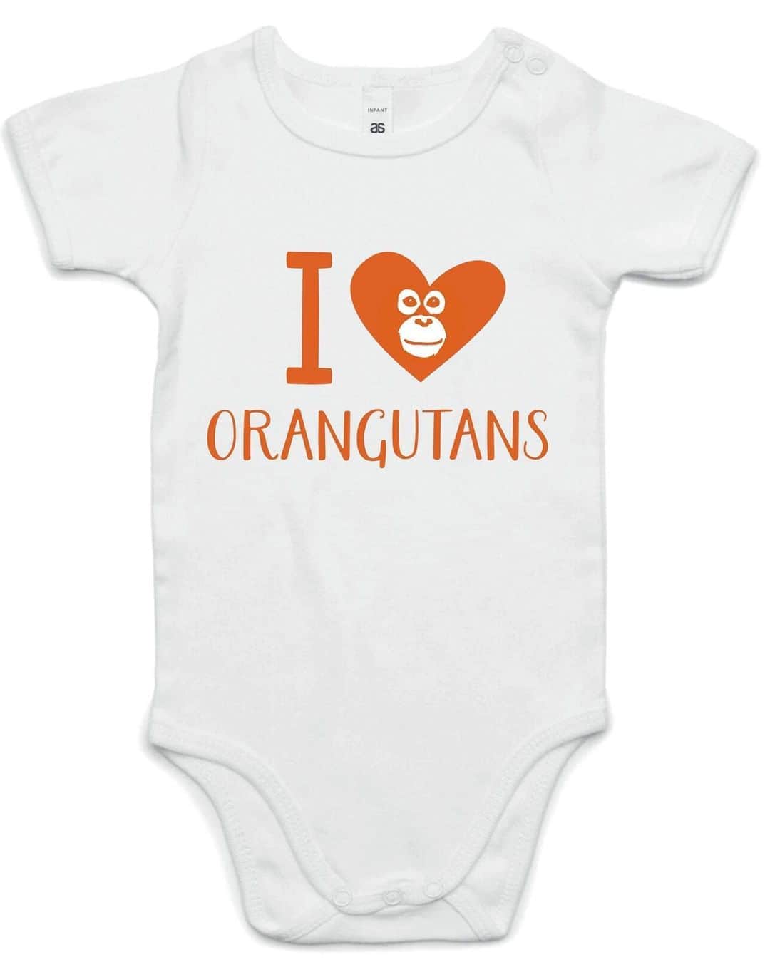 OFI Australiaさんのインスタグラム写真 - (OFI AustraliaInstagram)「We love our new I Love Orangutans baby onesies! For the stylish, orangutan loving baby in your life 🦧 Comes in 2 sizes - 3-6 months and 6-12 months.  For more details or to order, please visit our online shop at https://orangutanfoundation.org.au/product/baby-onesie/. Link to our website is in our bio.  _____________________________________ 🦧 OFIA Founder: Kobe Steele kobe@ofiaustralia.com  OFIA Patron: Dr Birute Galdikas @drbirute @orangutanfoundationintl @orangutan.canada www.orangutanfoundation.org.au 🦧 🧡 🦧 #orangutan #orphan #rescue #rehabilitate #release #BornToBeWild #Borneo #Indonesia #CampLeakey #onesie #savetheorangutans #sayNOtopalmoil #palmoil #deforestation #destruction #rainforest #environment #nature #instanature #endangeredspecies #criticallyendangered #wildlife #orangutanfoundationintl #ofi #drbirute #ofiaustralia #FosterAnOrangutanToday」9月18日 10時19分 - ofi_australia