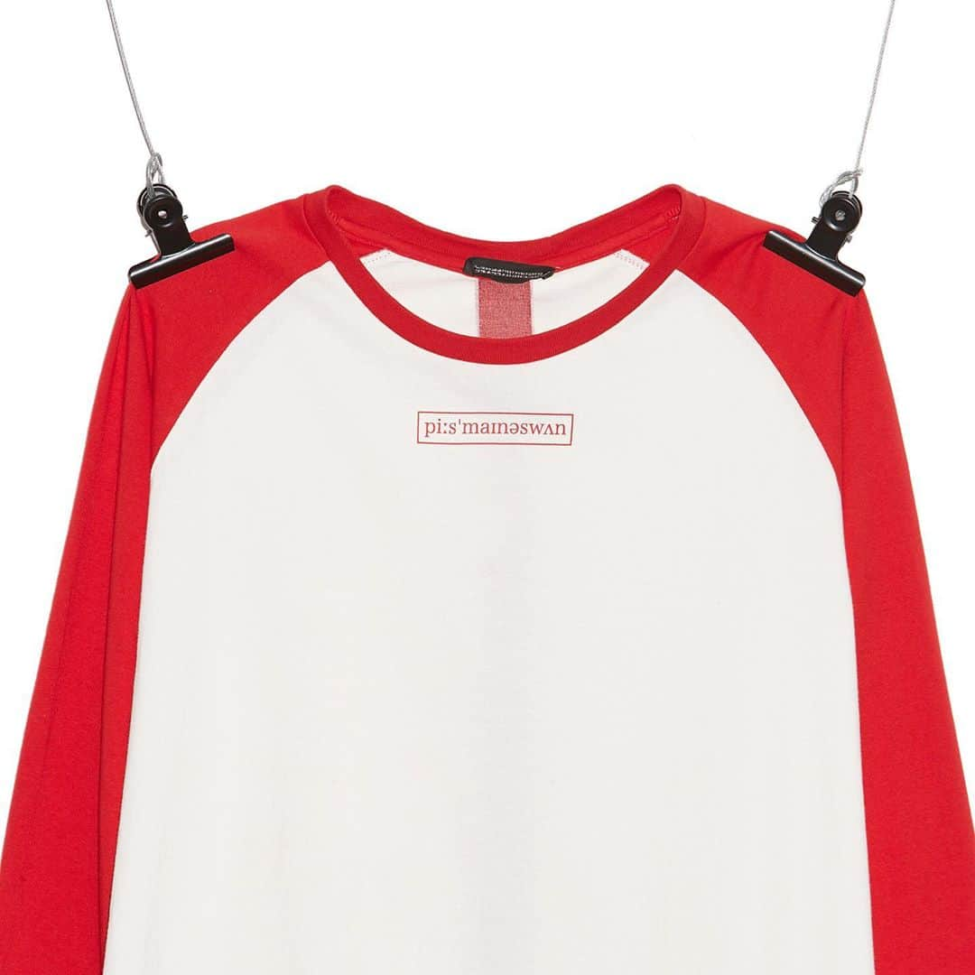 PEACEMINUSONEさんのインスタグラム写真 - (PEACEMINUSONEInstagram)「PMO®➖RAGLAN LONG SLEEVES #1 RED」9月18日 12時05分 - peaceminusonedotcom