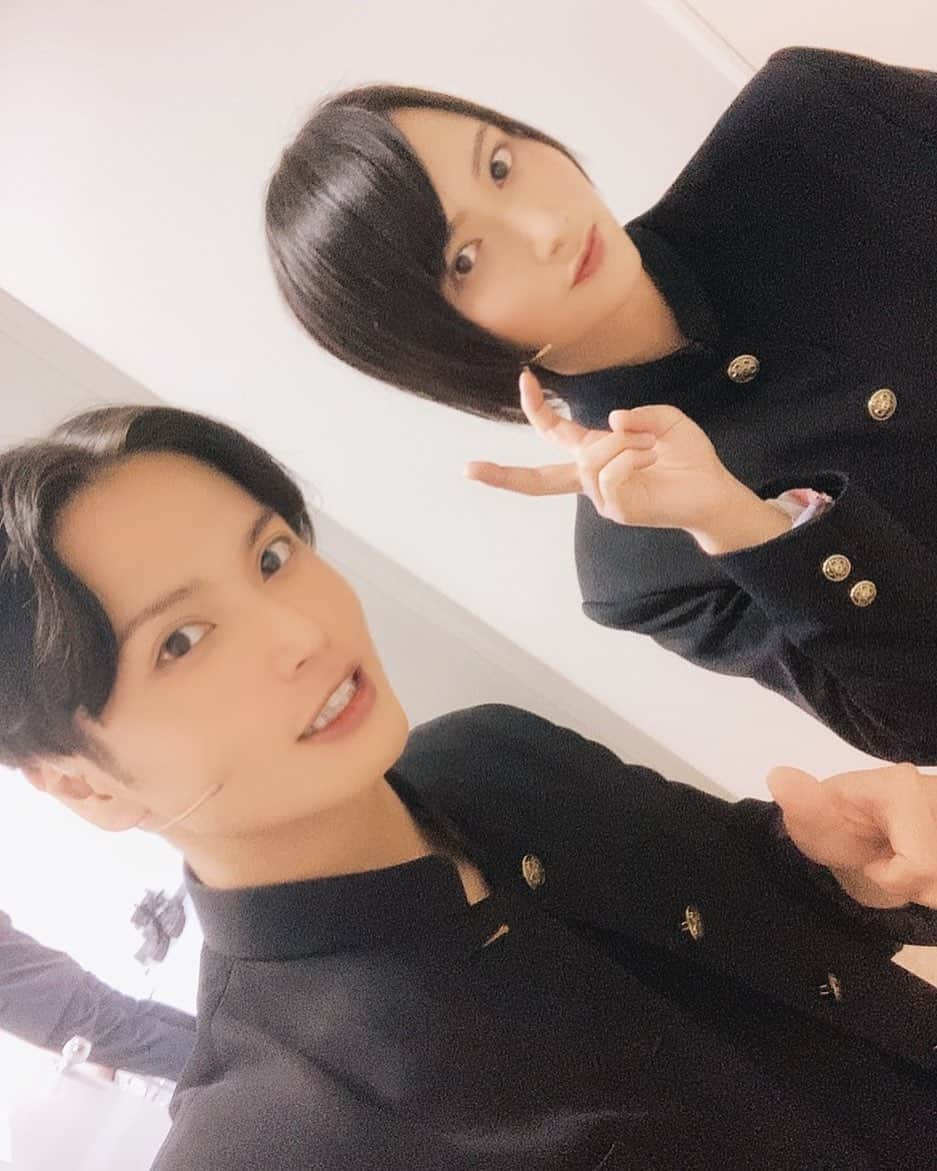 友常勇気さんのインスタグラム写真 - (友常勇気Instagram)「Finished!! Thank you for coming today😆✨ 2days left... I'll do my best!! We are looking forward to seeing you. #ぼくらの七日間戦争  #友常勇気  #無事本日も終了しました #ご来場誠にありがとう御座いました #あと2日間 #毎公演 #ベストを尽くします 今日は #秋葉友佑  パシャリ🤗🎉」9月18日 21時53分 - yuki_tomotsune