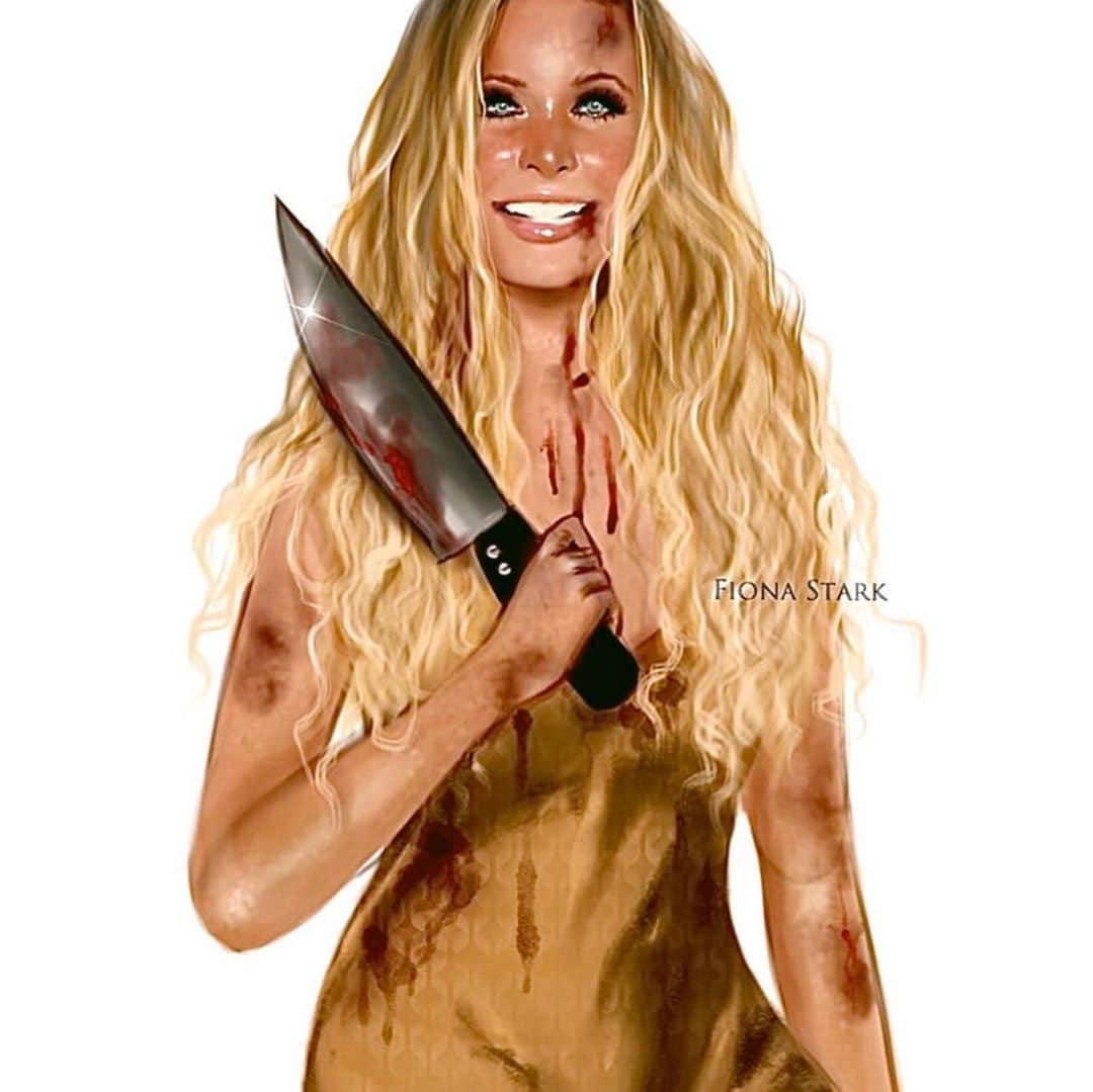 ロブ・ゾンビのインスタグラム：「Hey everyone!!! It’s FAN ART FRIDAY!!!! ✊🏻 Check out all the talent floating around out there on Instagram ! If you see your art please post you name in the comments! #fanartfriday #robzombie #sherimoonzombie #sidhaig #billmoseley #houseof1000corpses #thedevilsrejects #3fromhell」