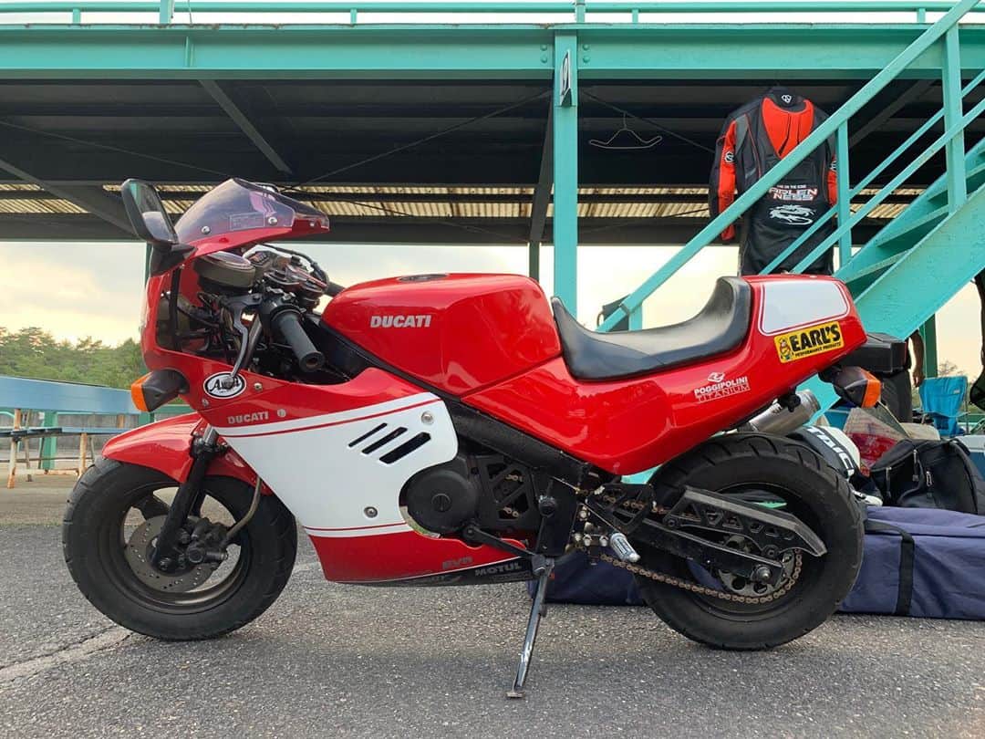 福山理子さんのインスタグラム写真 - (福山理子Instagram)「可愛かった小さいDucati  #Ducati #明智トップヒルサーキット  #2020ねん8月」9月18日 22時07分 - rikofukuyama