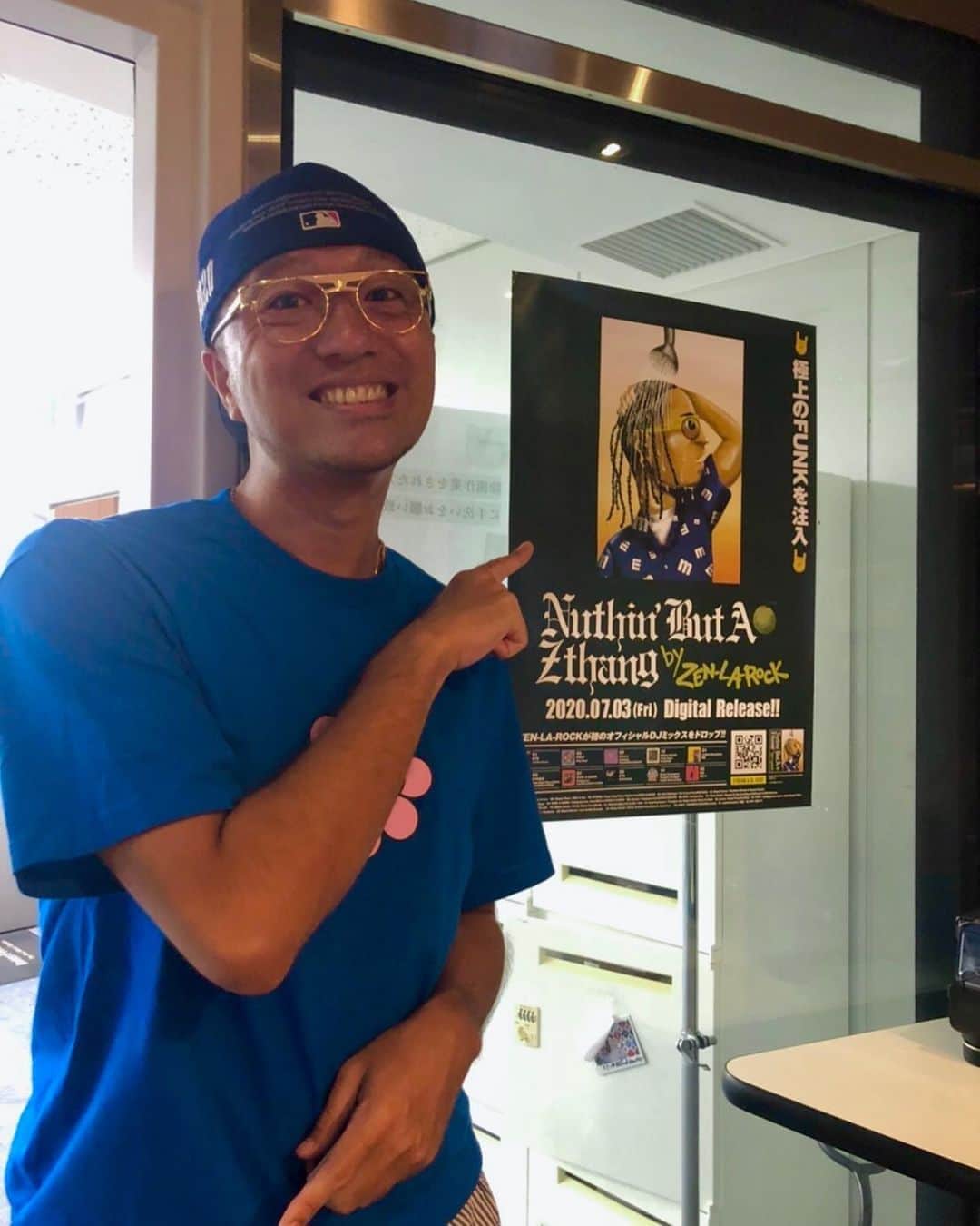 ZEN-LA-ROCKのインスタグラム：「7月リリースした『Nuthin' But A Z Thang』のプロモーションでInterFMでDJしてきました🌴 MIXのリンク、プロフィールに貼ったのでcheck one,twoして下さいませーーーっ🌬🌬🌬 . . . #interfm897 #tokyoscene #zenlarock #コメント感謝」