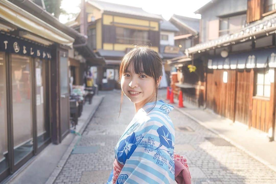 柴真緒さんのインスタグラム写真 - (柴真緒Instagram)「・ こんばんは🌇 本日は暑かったですね🎐  夏っぽい写真まだまだあるので秋が完全に来る前に載せます📸  #水コン #ミスコン #徽音祭」9月18日 22時31分 - mao.shiba_