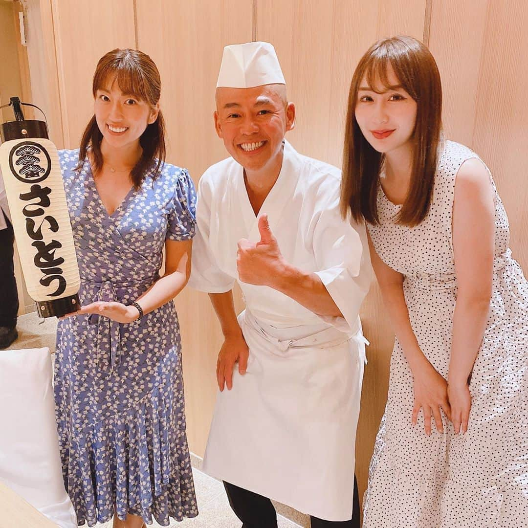 庄司ゆうこさんのインスタグラム写真 - (庄司ゆうこInstagram)「大好きなお鮨シリーズ✨ ずっと行ってみたかったお寿司屋さんさいとうに行ってきました❣️ さいとうさんの人柄が最高過ぎる🌟また行きたいけど次はいつ行けるんだろ🥺 そして5枚目は広尾の在！！ここはランチもやってるし、個室カウンターもあって接待とかにオススメなお店❣️ 何回も行ってるけど毎回本当に美味しくて感動する🥺✨ 6枚目はいちかわ❣️ これもずっと行ってみたかった念願のお店✨✨ シャリのサイズ感が最高で、ぜーんぶ美味しかった✨全体的にネタの順番や量が超私好みでした🥰 またオススメなお寿司屋さんあったらアップします⤴️ #さいとう#鮨#鮨さいとう#在#広尾#いちかわ#お寿司#大好き#鮨好きな人と繋がりたい#過去pic」9月18日 22時42分 - yuko.shoji