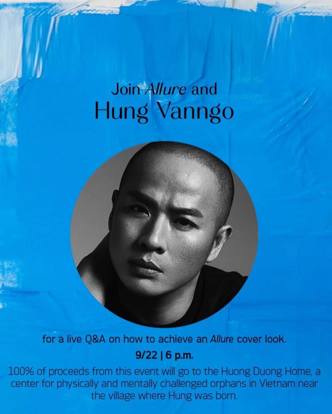 Hung Vanngoさんのインスタグラム写真 - (Hung VanngoInstagram)「I'm so honored & excited to be a part of the #AllureBestofBeauty virtual events next week! Join me on 09/22 at 6 PM E.T for a live Q&A with @Allure editors to talk about all the techniques, @RareBeauty products that @SelenaGomez used for her Allure October issue cover and all other things beauty. Link in my bio to register for the event (all proceeds go to Huong Duong Home, a center for physically and mentally challenged orphans in Tam Ky, Vietnam). See you all soon! ❤️」9月18日 22時49分 - hungvanngo