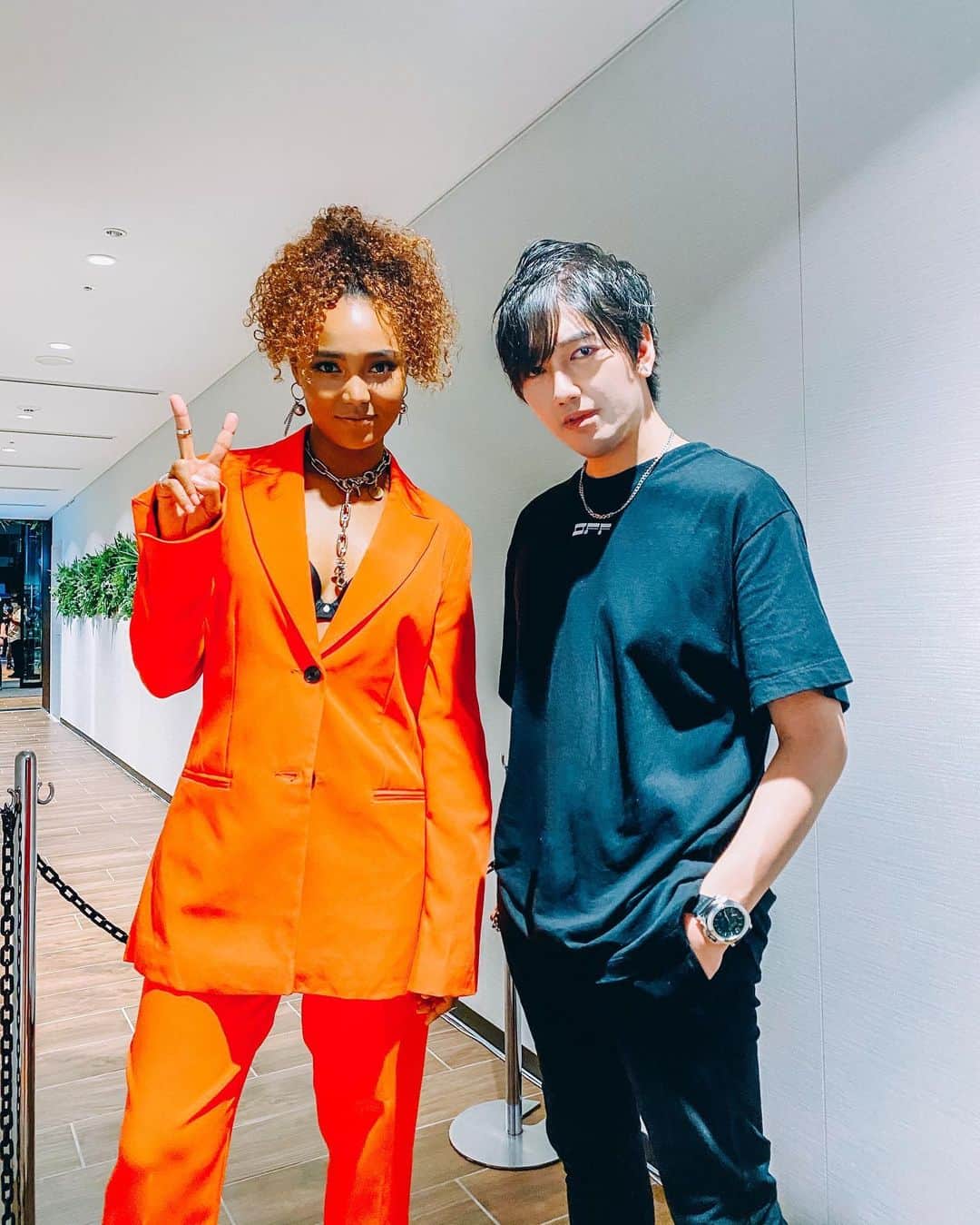 TeddyLoidのインスタグラム：「With Crystal Kay @ #TAKESHIBASMARTCITYFES @blockfm」