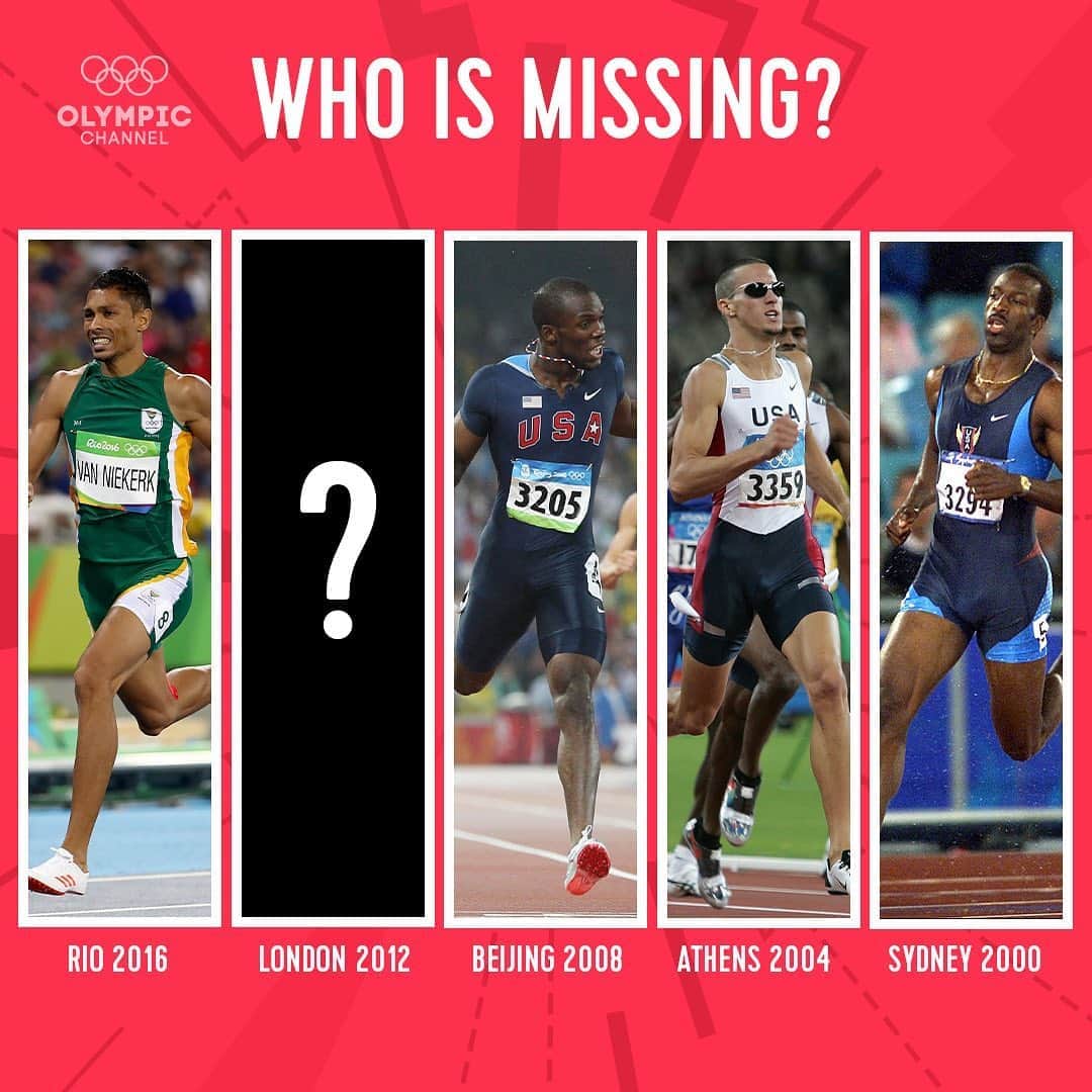 オリンピックチャンネルさんのインスタグラム写真 - (オリンピックチャンネルInstagram)「Can you name the four missing Olympic champions? 🤔」9月18日 23時04分 - olympicchannel_x