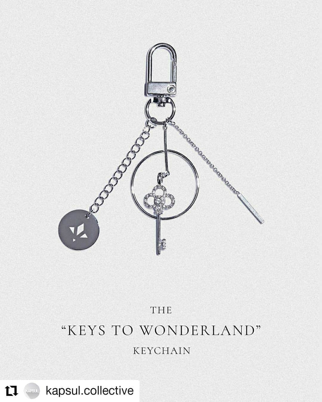 Victonさんのインスタグラム写真 - (VictonInstagram)「#Repost @kapsul.collective • • • • • • The "KEYS TO WONDERLAND" Keychain Designed by VICTON for Alice!  “KEYS TO WONDERLAND” 키링은  앨리스를 그리며 빅톤이 직접 디자했습니다!  #KAPSULxVICTON #VICTON #빅톤 @VICTON1109」9月18日 14時42分 - victon1109