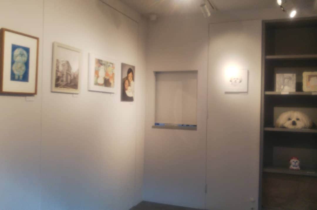 伊藤修子さんのインスタグラム写真 - (伊藤修子Instagram)「午後にチラリとモコゾウ展を覗きました。平面のモコちゃんとお写真も…。」9月18日 17時47分 - itoshuko