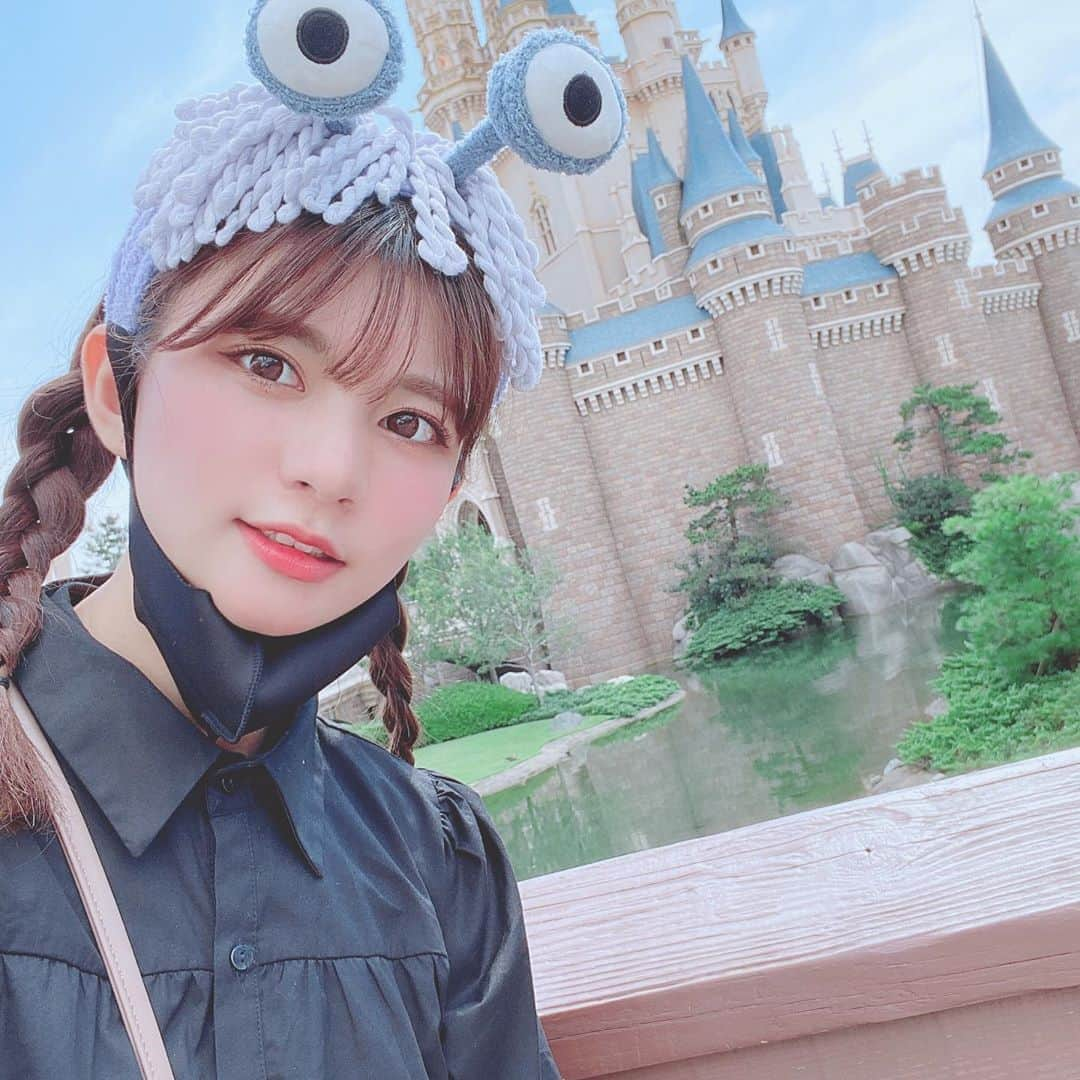 本田夕歩さんのインスタグラム写真 - (本田夕歩Instagram)「Boooooooo!! 👻  #東京ディズニーランド #ディズニーランド #disneyland #tokyodisneyland #モンスターズインク #ブー #ディズニーコーデ」9月18日 17時45分 - pon_chan216