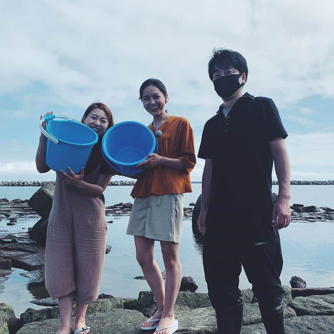 長沢裕さんのインスタグラム写真 - (長沢裕Instagram)「福島県の浜通り北部にある相馬市。 初日の出も感動的な相馬市。 初のカニ釣りが楽しすぎてあと三時間はやりたかった。 #童心#相馬市 #笠岩公園#人工磯#カニ釣り #ヨジデス#ゆうゆう紀行#10月放送予定#福島」9月18日 23時27分 - nagasawa_yu