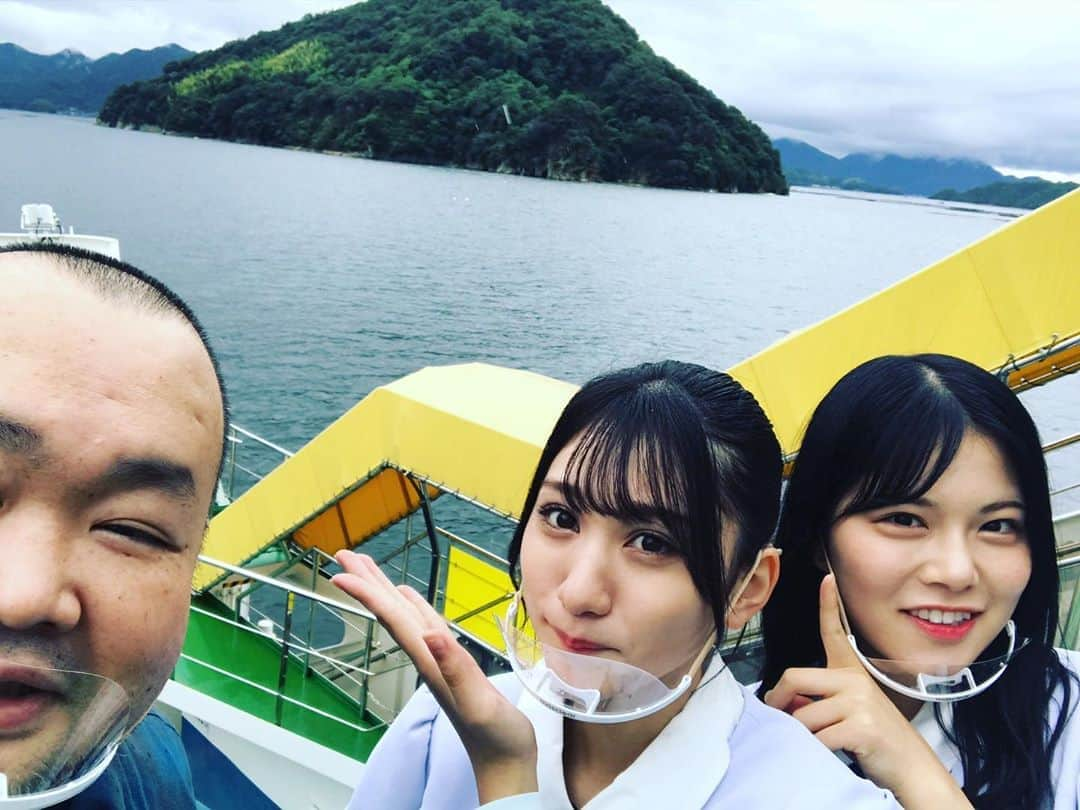 ハチミツ二郎さんのインスタグラム写真 - (ハチミツ二郎Instagram)「STU48のマリーナちゃんとほのたんと広島の江田島を旅してきました。  #STU48 #せとチャレ」9月18日 23時21分 - jirohachimitsu