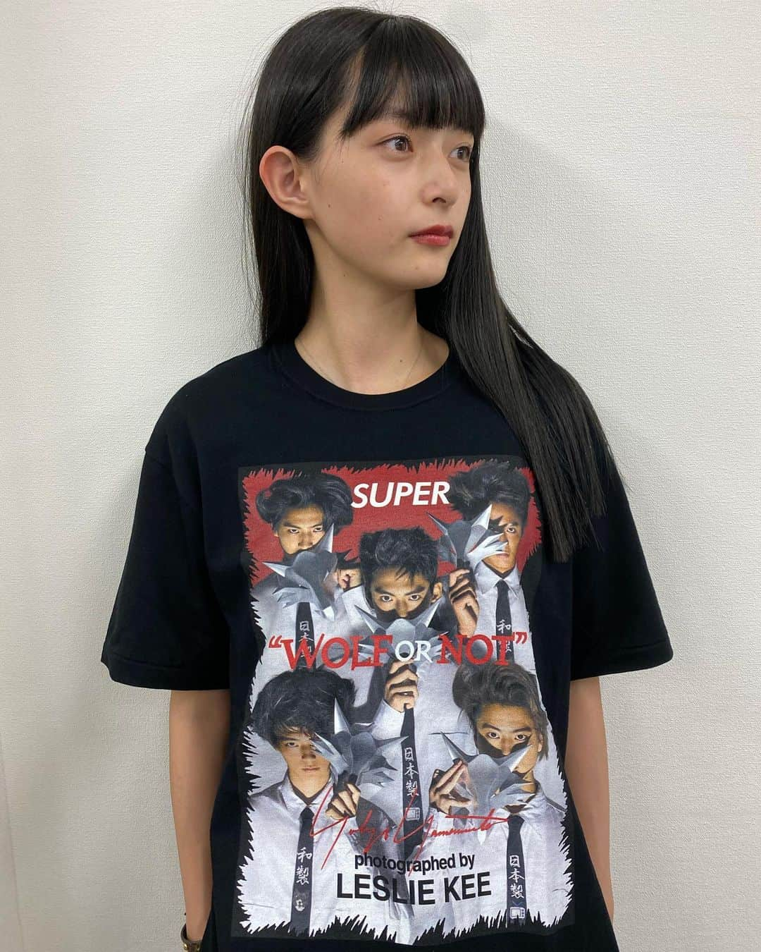 中澤瞳さんのインスタグラム写真 - (中澤瞳Instagram)「このTシャツかっこいいなあ！ いつものみんなとはまた違って素敵🐺✨  #オオカミくんには騙されない」9月18日 18時06分 - hitomi.nakazawa