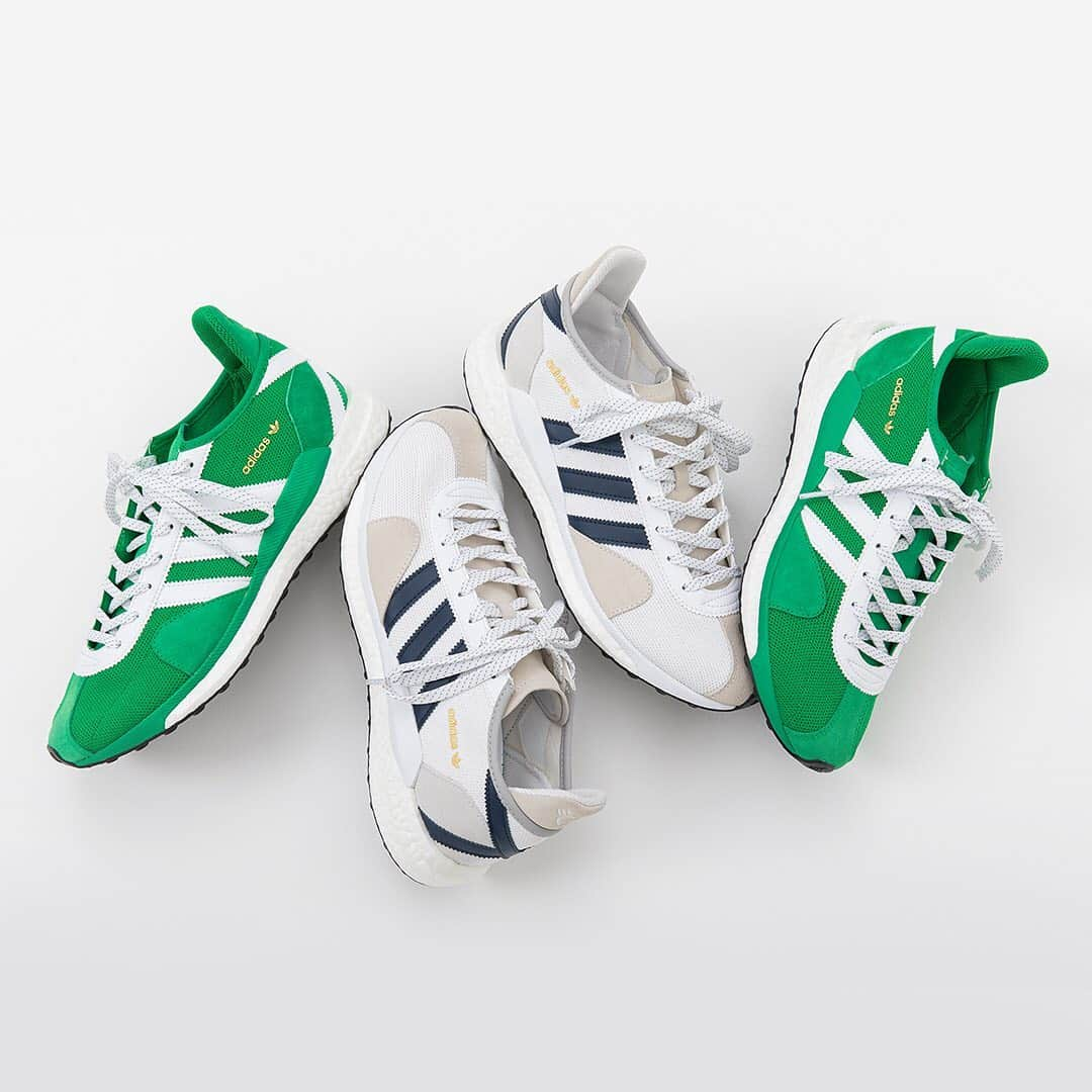 adidas Originalsさんのインスタグラム写真 - (adidas OriginalsInstagram)「Inspired by the traditional Japanese art form KABUKI, @NIGO collaborates with Kabuki Actor Toranosuke Nakamura for the latest #adidasOriginalsbyHumanMade campaign. This release nods to vintage sporting silhouettes from the adidas archive such as the Tokio Solar HM, taking inspiration from the “TOKIO” trainer which was released in 1962 for the 1964 Tokyo Summer Olympics. Campaign Art Direction by #NIGO.   Available at adidas.com/Human_made or on CONFIRMED in the US」9月18日 18時14分 - adidasoriginals