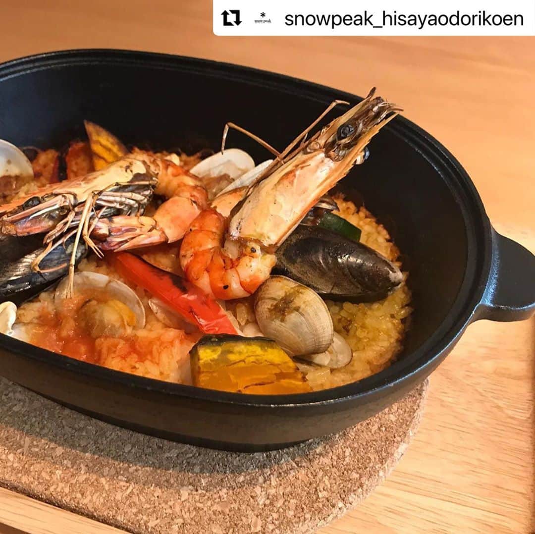 Snow Peakのグルメインスタ