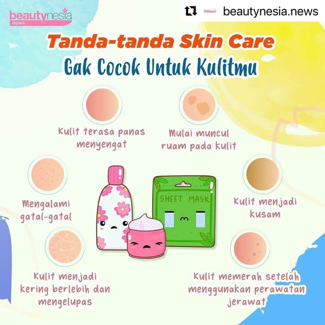 Beauty | Health | Fashionさんのインスタグラム写真 - (Beauty | Health | FashionInstagram)「Pernah gak sih kamu mengalami tanda-tanda ini beb ? Kalau iya, mulai sekarang coba perhatikan lagi m produk yang lagi kamu pakai ya. Memang berat rasanya pas tau di temen kamu cocok tapi di kamu enggak⁣.⁣ ⁣⁣ Tapi gak apa apa bebbs, kita gak boleh nyerah. Untuk ketemu sama skincare yang cocok emang kadang butuh proses. Kaya jodoh, eh 🥰✨ ..... ⁣⁣ ⁣⁣ Siapa yang mengalami hal yang sama ? Share yuk di kolom komentar ⁣⁣ ⁣⁣ --⁣⁣ ⁣⁣ #BeautynesiaNews #BeautyTips #SkinCareDirumahAja #DirumahAja #TipsKecantikan #SkinCarePemula #SkinCareMalam #TipsCantik #InfoKecantikan #InfoSkinCare #SkinCareGakCocok #PejuangSkinCare #FacialWash #nightskincareroutine #SkinCareRemaja」9月18日 18時20分 - beautynesia.id