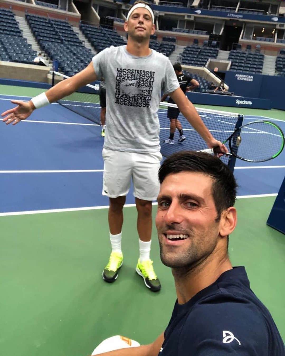 ATP World Tourさんのインスタグラム写真 - (ATP World TourInstagram)「Things you love to see:  Great competitors & great mates 🤗」9月18日 18時40分 - atptour