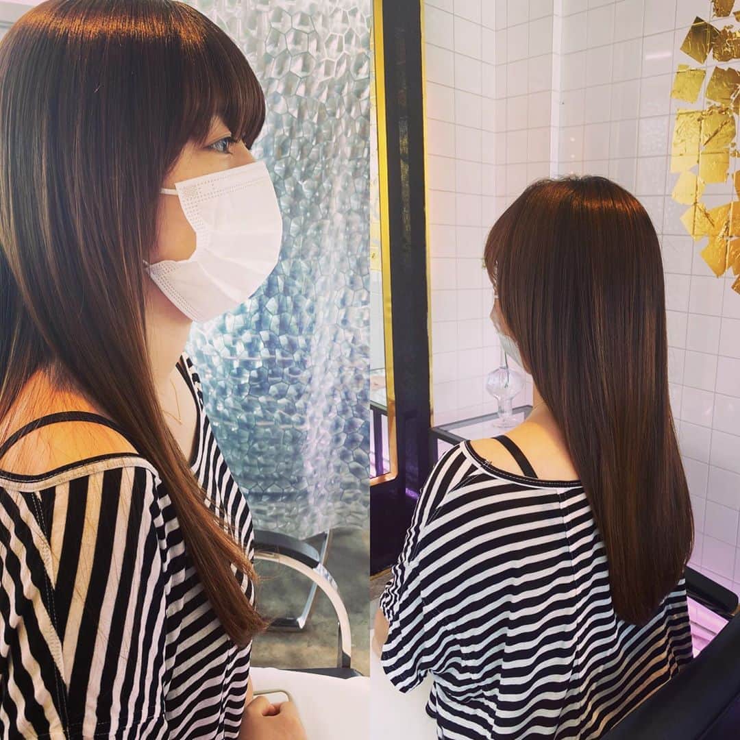 井上侑さんのインスタグラム写真 - (井上侑Instagram)「今日は喉を休めつつ  姉の勤めるお店で、店長さんと姉に丁寧にトリートメントをしてもらったり  ピラティスに行ったり🧘‍♀️  #hairtreatment #hair #maintenance」9月18日 18時41分 - yuinouehappy