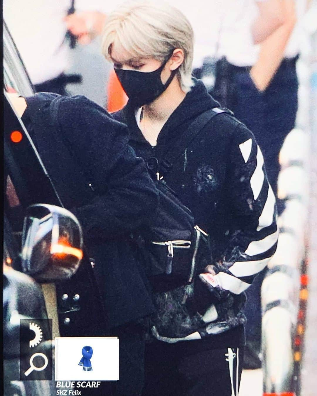 フェリックスさんのインスタグラム写真 - (フェリックスInstagram)「Felix is wearing mask from the japan goods..guess i have to buy them now 🤡 . . #필릭스 #felix #leefelix #straykidsfelix #felixlee #straykids #jyp #jype #jypnation #스트레이키즈 #スキズ」9月18日 19時06分 - felix.skz