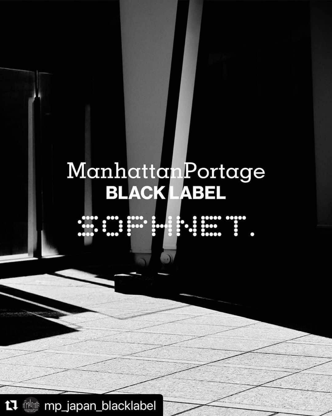 ソフさんのインスタグラム写真 - (ソフInstagram)「#Repost @mp_japan_blacklabel ・・・ . Manhattan Portage BLACK LABEL×SOPHNET. 2020.09.30(WED) . #ManhattanPortage #ManhattanPortageBLACKLABEL #SOPHNET #ManhattanPortageBLACKLABELxSOPHNET #ManhattanPortageBLACKLABELAOYAMA」9月18日 19時32分 - soph_co_ltd