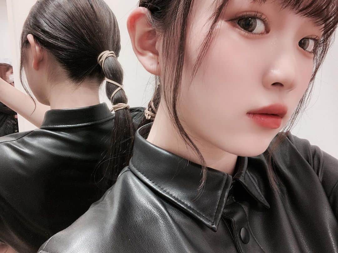 平野夢来（ゆぴぴ）のインスタグラム：「#ヘアアレンジ」