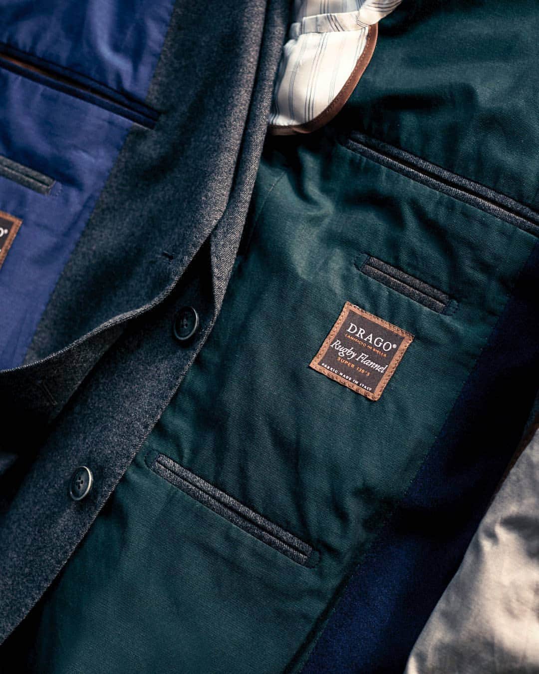 ハケットのインスタグラム：「The devil is in the detail and the detail always matters, especially when it comes to our craftsmanship. Explore our rugby blazers and much more at the link in our bio. #STAYHackett」