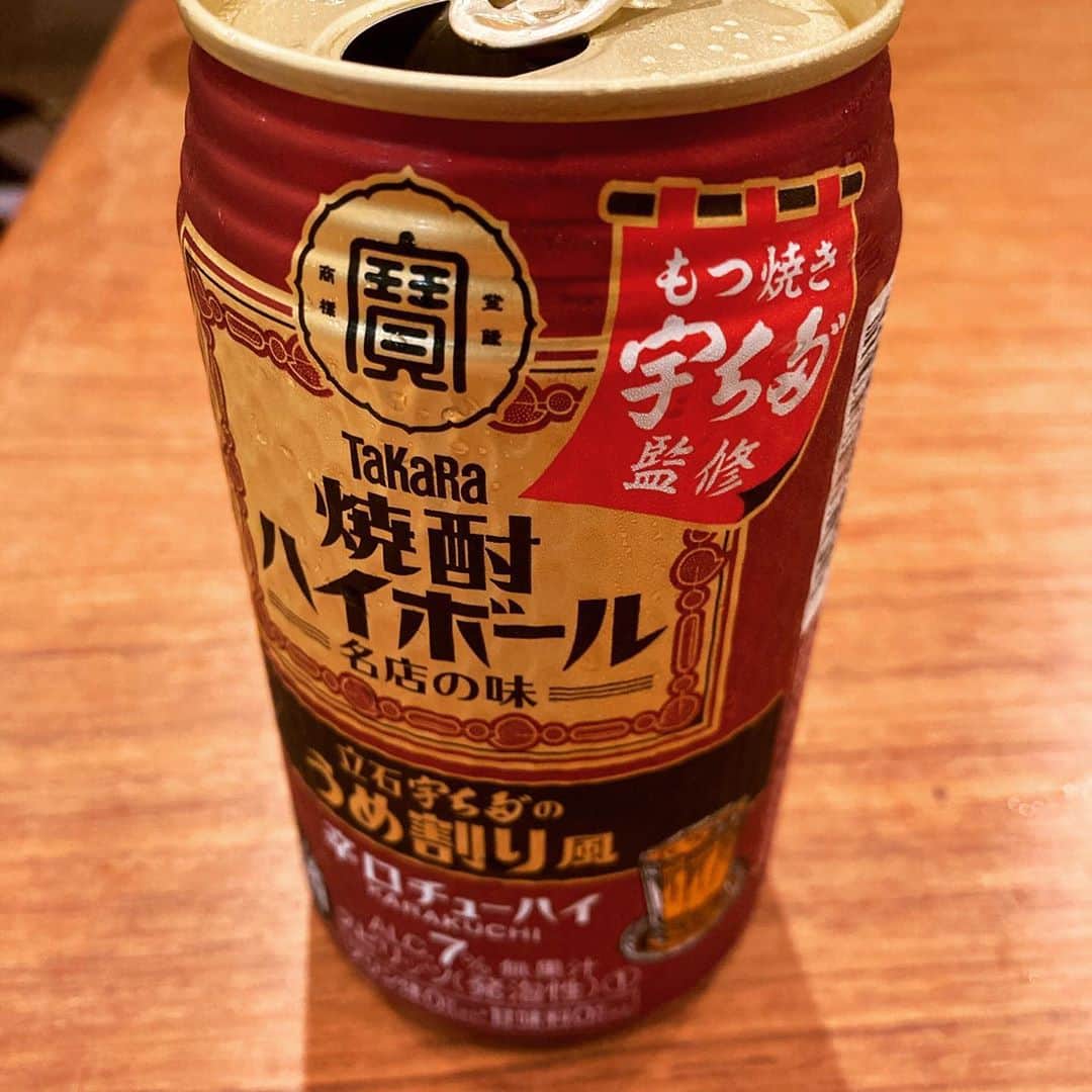 桜井誠のインスタグラム：「まだ一度しか伺ったことはないけれど、味も佇まいも最高な居酒屋の監修チューハイを家飲みで。 立石で飲み歩きたいな🍶 #宇ち多ﾞ」