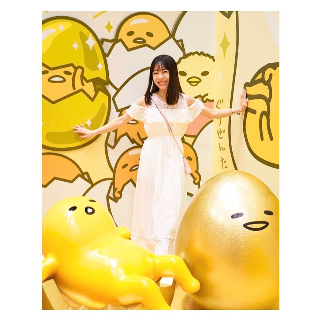 平岡映美さんのインスタグラム写真 - (平岡映美Instagram)「黄金のたまごたちと…🥚👑 出会いました♡ ・ ・ ・ #平岡映美 #ぐでたま  #感謝」9月18日 21時10分 - eimi_hiraoka_official