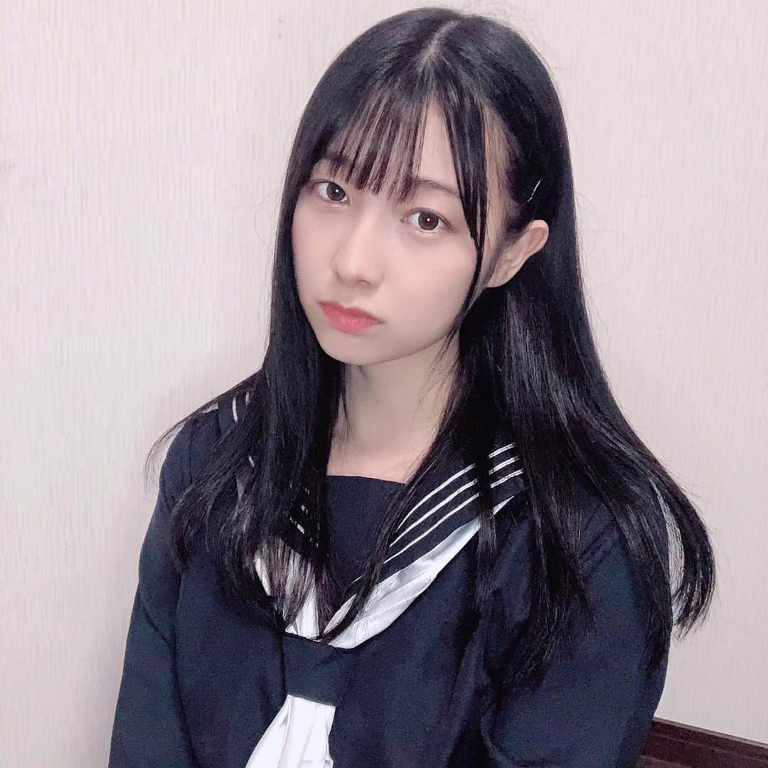 安部若菜さんのインスタグラム写真 - (安部若菜Instagram)「現役女子大生😰😰 #セーラー服」9月18日 21時18分 - _wakapon_