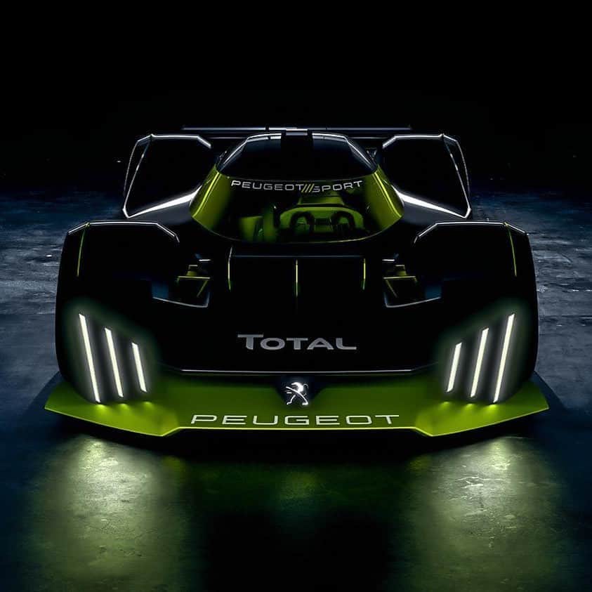 ジャン＝エリック・ベルニュのインスタグラム：「Le Mans Hypercar project from @peugeotsportofficial 🤤 What do you think of it ?」