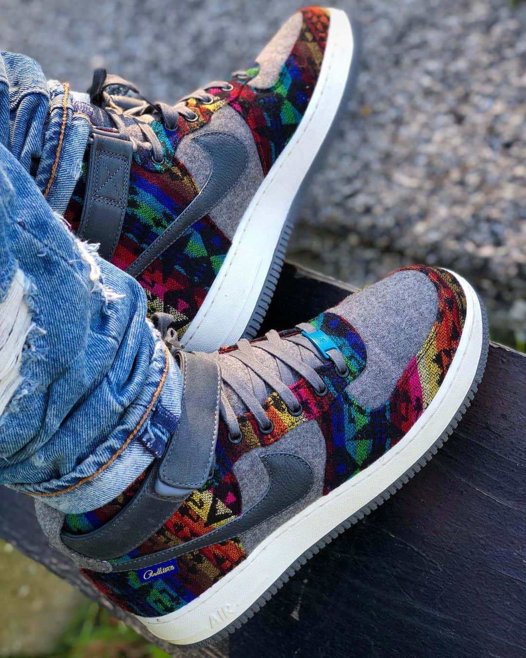 Mr. Tyさんのインスタグラム写真 - (Mr. TyInstagram)「2016 @pendletonwm NikeIDs for #todayskicks. I have this weird thing where it has to be in the 50s in order to wear my Pendleton IDs. Something about wool shoes when it’s warm just throws off my #weathersynergy.  #ijustlikeshoes #af1 #airforce1id #airforceone #af1gallery #teamaf1 #af1always #af1squad  #forcegang #myids #airforce1cartel #tysid #wiw #nikeidcreatives #af1id #ids #nikeid #MyNikeIDs #nikeidx #nikeidaxd #complexkicks #pendleton #wdywt #nikebyyou #pendletonid #pendletonaf1」9月19日 7時38分 - regularolty