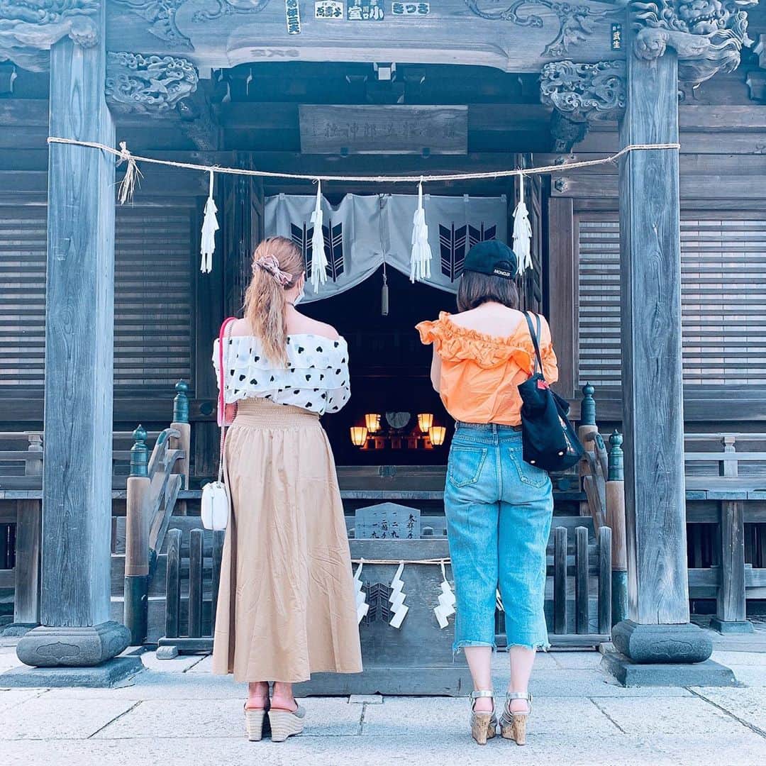 黒川沙良のインスタグラム：「ミコとクロエの夏物語2020🌻👒﻿ #今年 #夏の記録 ❤️﻿ @micoricotta」