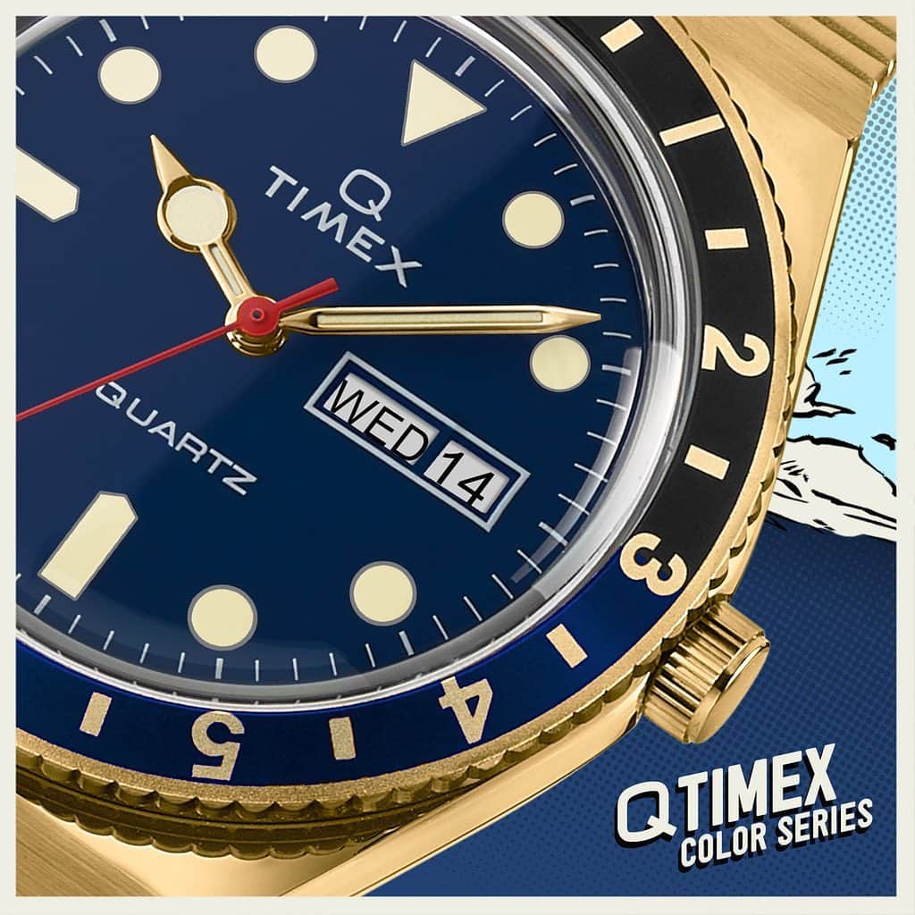 タイメックスさんのインスタグラム写真 - (タイメックスInstagram)「Which new #color is your favorite #QTimex?  ⌚: Q Timex Color Series #timex #reissue #1970s #timexq #quartz #watch」9月18日 23時49分 - timex