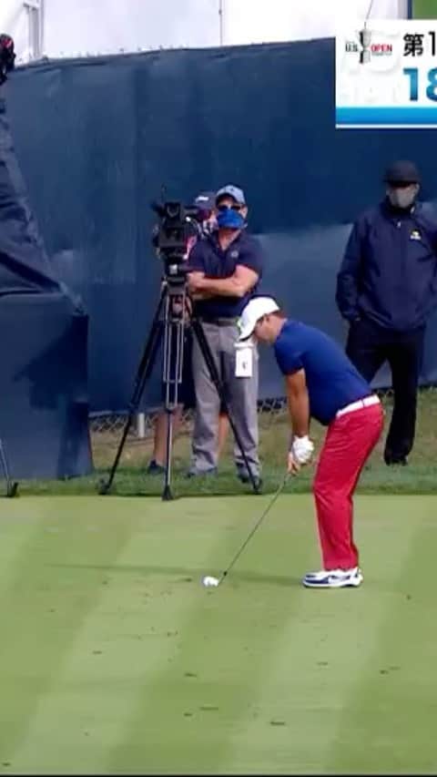 テレビ朝日「ゴルフ」のインスタグラム：「1stRoundのスーパープレー集  #usopen #全米オープン #golf # ゴルフ #男子 #スーパー #テレビ朝日」