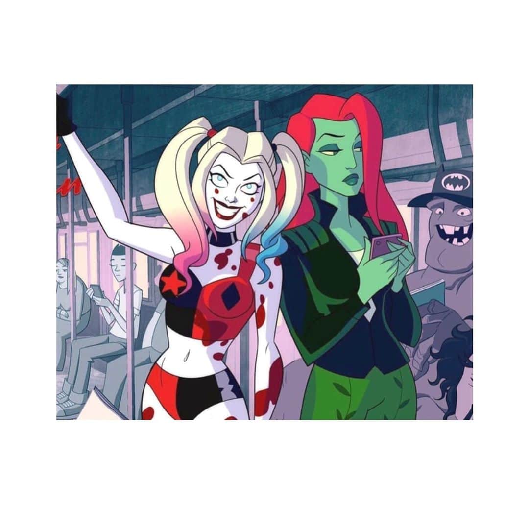 レイク・ベルのインスタグラム：「GREAT NEWS: S E A S O N 🌿3🌱 @hbomax @dcharleyquinn #poisonivy #loveislove」