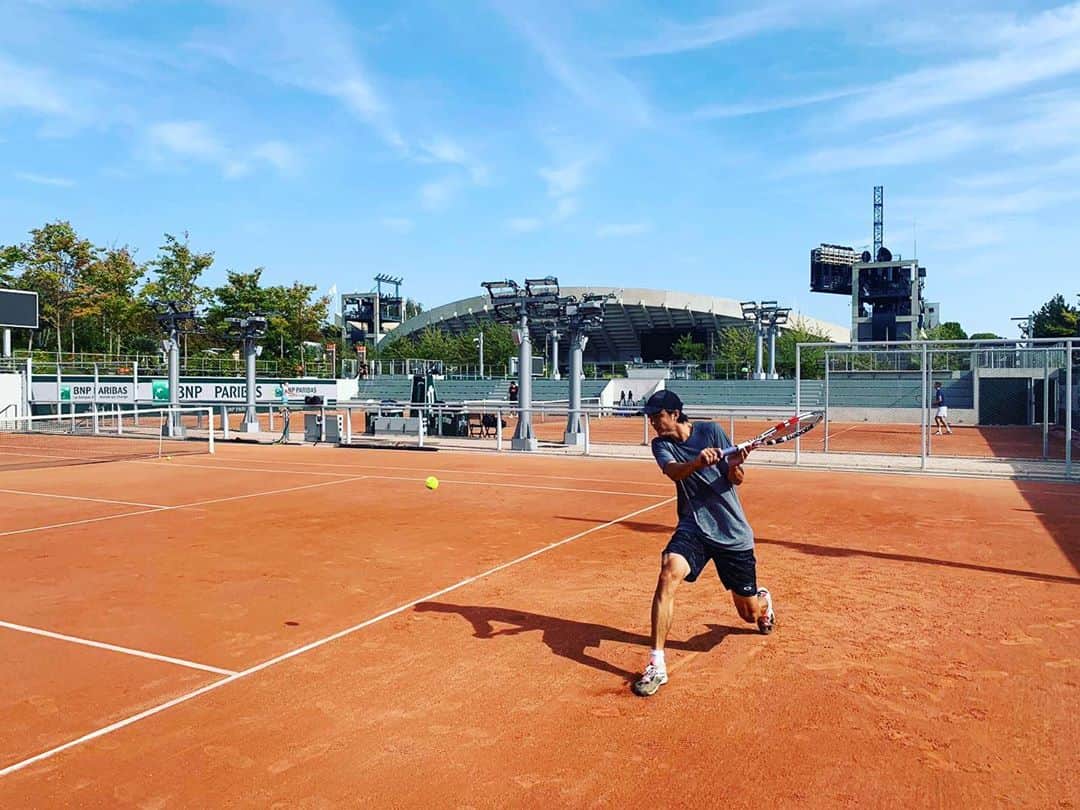 ダニエル太郎さんのインスタグラム写真 - (ダニエル太郎Instagram)「Roland Garros」9月19日 0時49分 - tarodaniel