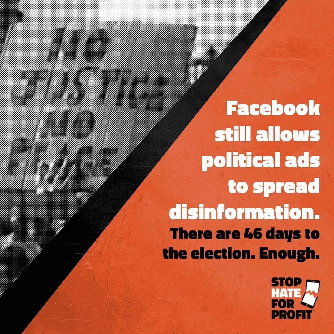 ケイティ・ペリーさんのインスタグラム写真 - (ケイティ・ペリーInstagram)「The time for action is NOW y’all. FORTY 👏🏼 SIX 👏🏼 DAYS 👏🏼 til the election.  Join me in calling on Facebook to:   - Ensure accuracy in political and voting matters by eliminating the politician exemption - Remove misinformation related to voting that has been debunked by credible fact checkers - Prohibit calls to violence by politicians in any format.   Tell Facebook it’s time to #StopHateForProfit Sign the petition: stophateforprofit.org/demand-change (link in bio) Register to vote: Vote.org」9月19日 1時00分 - katyperry