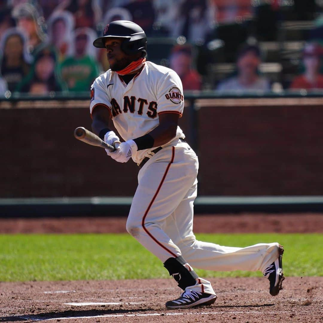 サンフランシスコ・ジャイアンツさんのインスタグラム写真 - (サンフランシスコ・ジャイアンツInstagram)「Luis Alexander Basabe collected his first @MLB hit and stolen base yesterday. 👏 #SFGiants」9月19日 1時21分 - sfgiants