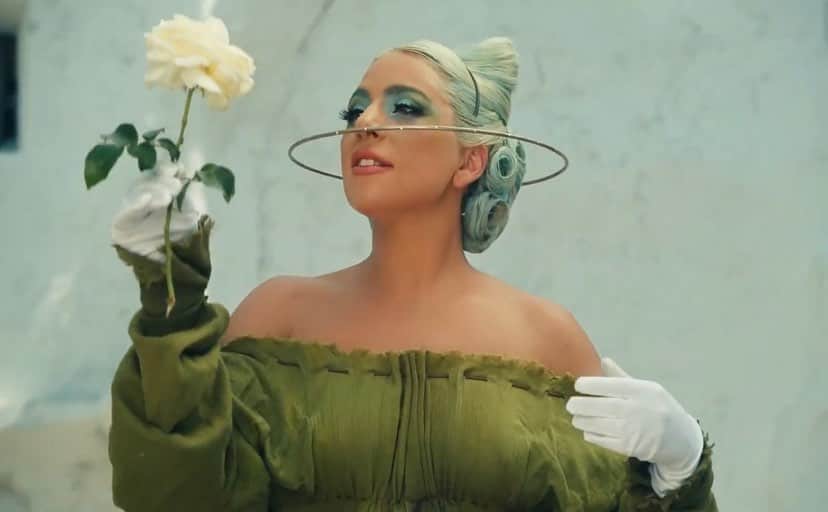 のインスタグラム：「The world deserves a compilation of each of @ladygaga’s looks in the “911” music video. You’re welcome, world.」