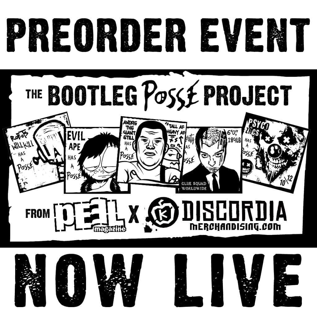 Shepard Faireyさんのインスタグラム写真 - (Shepard FaireyInstagram)「Check out this project from PEEL Magazine & Discordia Merchandising: The Bootleg Posse Project - a tribute to the original Andre the Giant has a Posse sticker (link in bio).⠀ ⠀ Within three months of the OG Andre sticker’s debut in the summer of ’89, reinterpreted bootlegs of the sticker began popping up in Providence and it drove home the idea that my effort, a total goof at the time, had impacted some people.⠀ ⠀ All the things that inspired me over the years, from punk rock to skateboarding to random pop–culture quirkiness, had filtered into my output; now that I was feeding that cycle with my own work, it made me that much more motivated to put work out in the public space, because I felt it was a productive application of artistic effort that anyone could observe and absorb. I began to see the Andre sticker campaign’s potential for exponential growth, because from my own experience, I knew that whenever I learned that something I thought was totally original was actually a reference to something else, I would immediately become curious and highly aware of the original source. Essentially, the OG Andre bootlegs were putting my stickers into many people’s cultural frame of reference maybe before those people even saw one of my stickers.⠀ Because culture exists on so many different levels, references to culture can appeal to audiences as broad as the whole world or as narrow as the clique that spans all of two blocks. I originally came up with the “posse” line as a joke about associating with something new and cool (hip-hop slang), and it seems like much of the appeal of ripping off the phrase is its declaration of a community centered on a reference point. The bootleggers make my work a secondary reference point, so in a sense they’re becoming part of my community and I’m becoming part of theirs. The template also provides a stylistic context with several implicit themes — DIY ethic, fabricated iconography, absurd humor — all of which, to me, are validated by the fact that these bootleggers get my message & want to perpetuate it in their own way. OG Andre bootlegs are memes from when memes lived outside the digital realm and had a bit of mischief & mystery. -S」9月19日 2時30分 - obeygiant