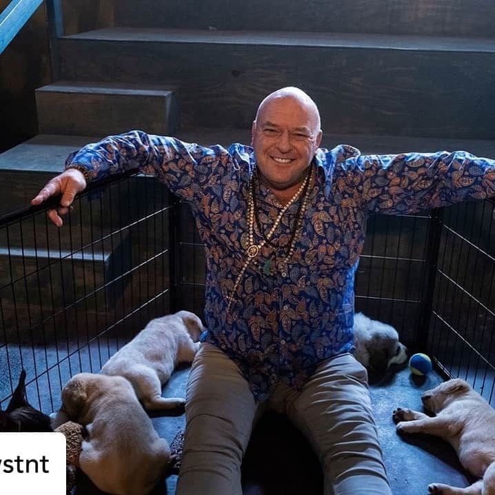 ディーン・ノリスのインスタグラム：「Uncle Daddy @clawstnt #clawstnt」