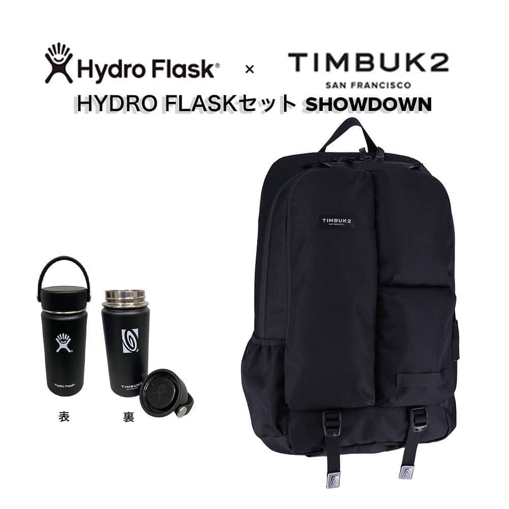 timbuk2さんのインスタグラム写真 - (timbuk2Instagram)「HYDRO FLASKセット ・ Hydro FlaskとTIMBUK2がコラボした、ボトル付き限定スペシャルセット ・ #hydroflask #コラボ #timbuk2jp #ティンバック2 #キャンペーン #バックパック #backpack#messengerbag #メッセンジャーバッグ #pcバッグ #laptopbag #コーデ #coordinate #ファッション #fashion #ライフスタイル #lifestyle」9月19日 8時46分 - timbuk2.jp