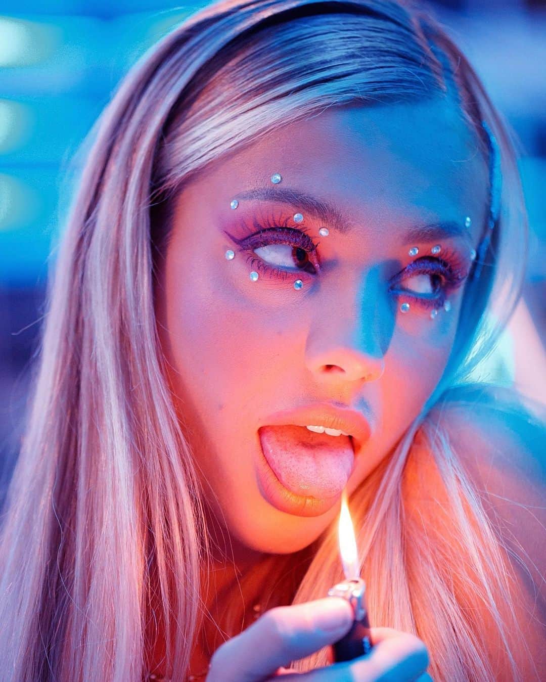 チャーリー・ジョーダンのインスタグラム：「New profile pic 🔮 @huntermoreno x @alexisoakley x @laurarugetti」