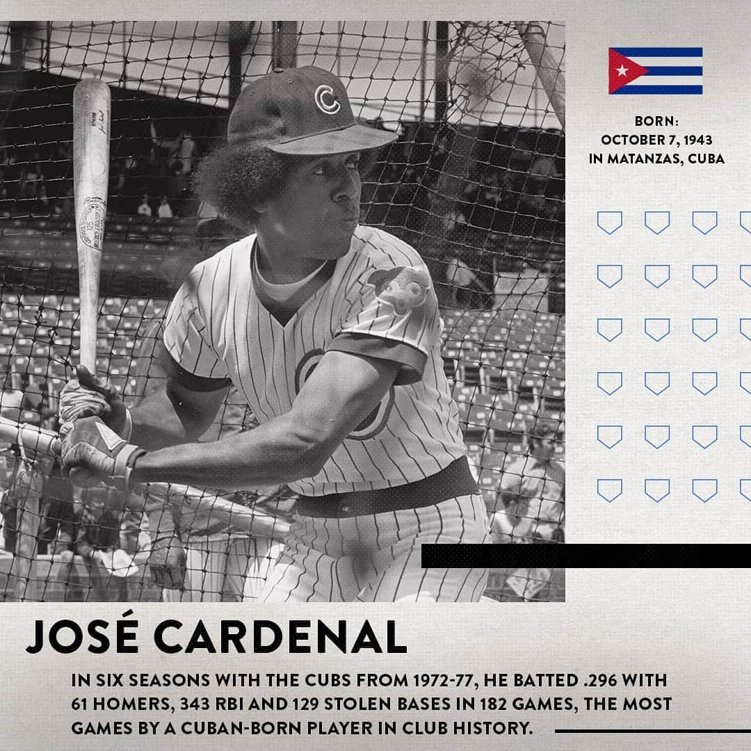 シカゴ・カブスさんのインスタグラム写真 - (シカゴ・カブスInstagram)「Part 1️⃣: Celebrating some #Cubs greats during #HispanicHeritageMonth! #SomosCubs」9月19日 4時04分 - cubs