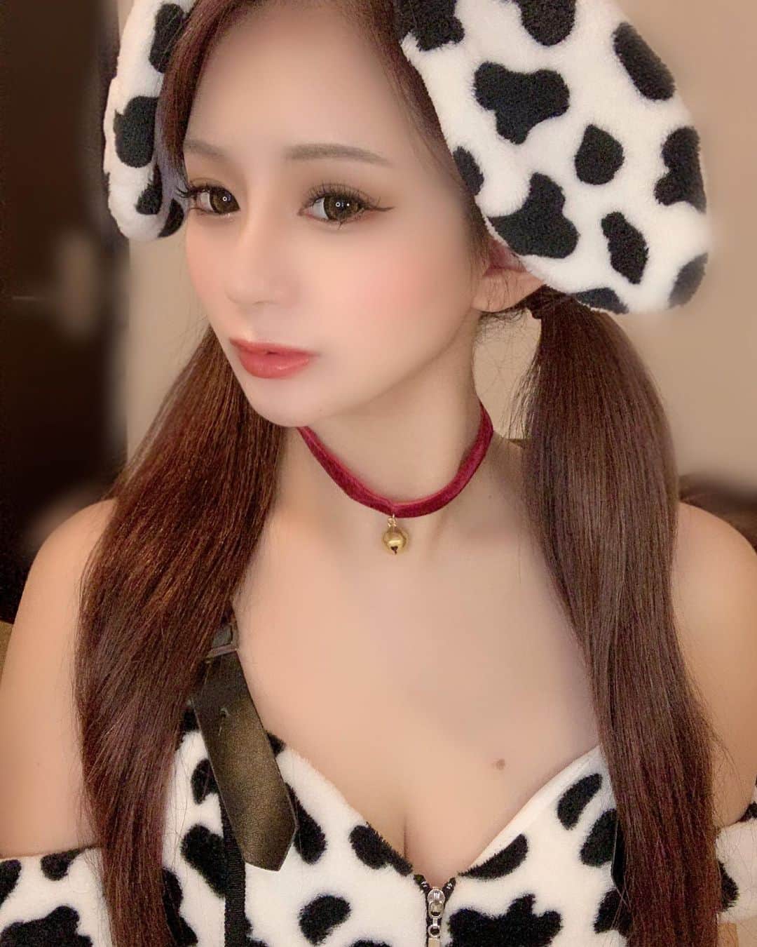 のインスタグラム：「. . ワンチャンコスプレ大人気でした▽^ェ^▽ ﾜﾝ!❤ . 101匹ダルメシアンはるぽん犬ですぅ🐶❤✨ . #ワンチャンコスプレ #犬コスプレ #わんこ」