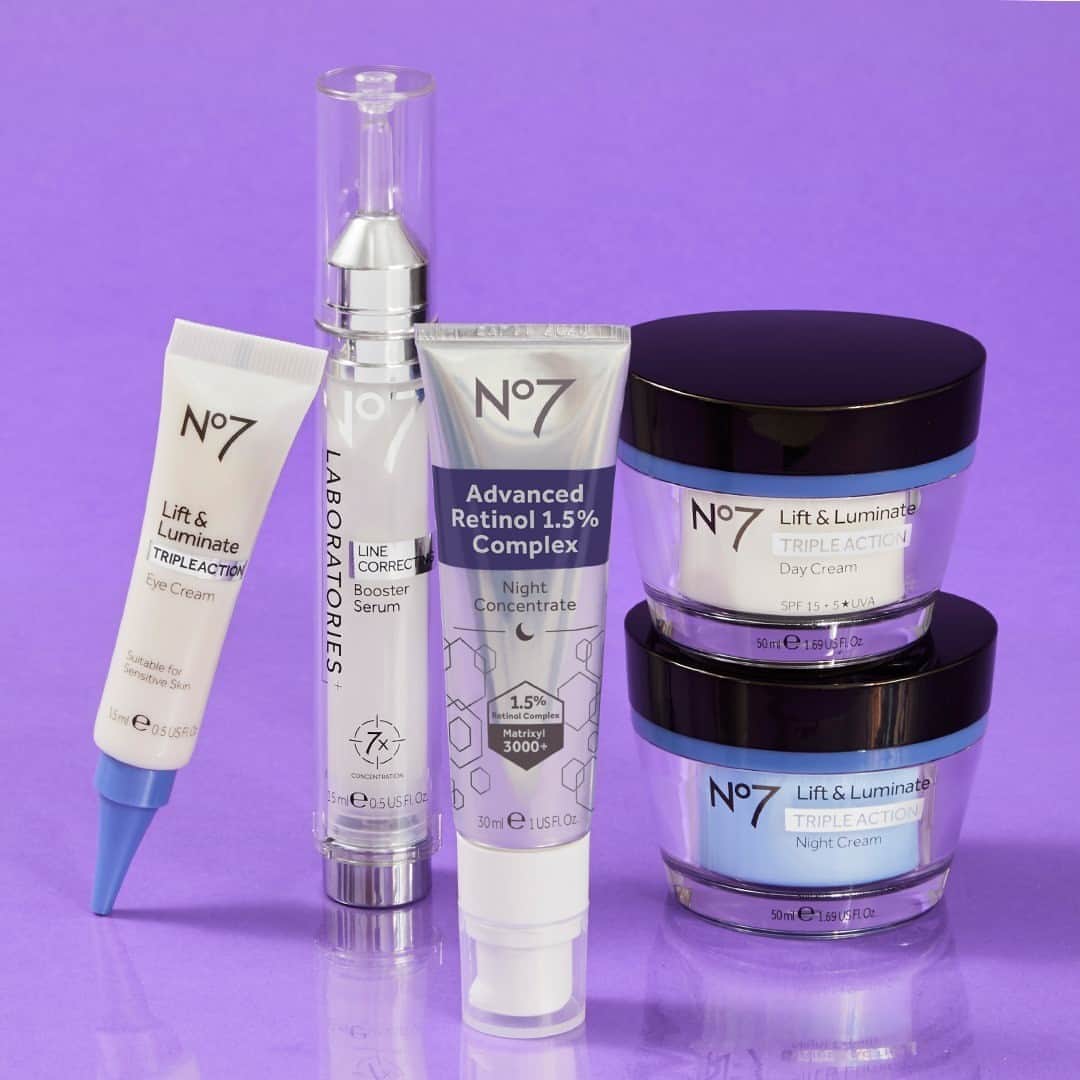 Wal-Mart Stores, Incのインスタグラム：「Erase the damage of every no SPF day and "I'll wash it off in the AM" nights with a full face of @No7usa. Add one (or all) of their powerful anti-aging creams, innovative line-erasing serums, and youthful plumping eye creams to your routine.  Now available at Walmart. #WalmartBeauty」