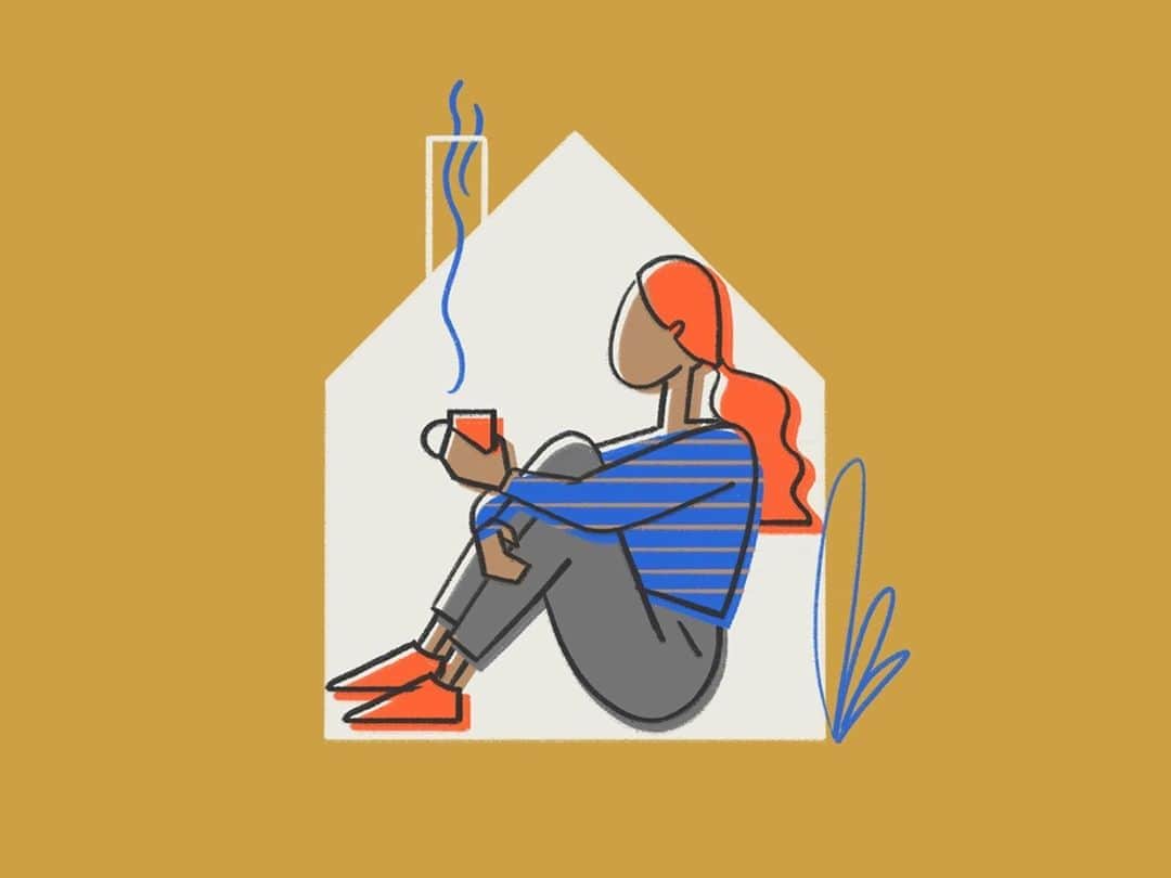 Dribbbleさんのインスタグラム写真 - (DribbbleInstagram)「Coffee at Home by Kenzi Quigg ⠀ ⠀ #dribbble #design #illustration #quarantine #dribbblers」9月19日 5時00分 - dribbble