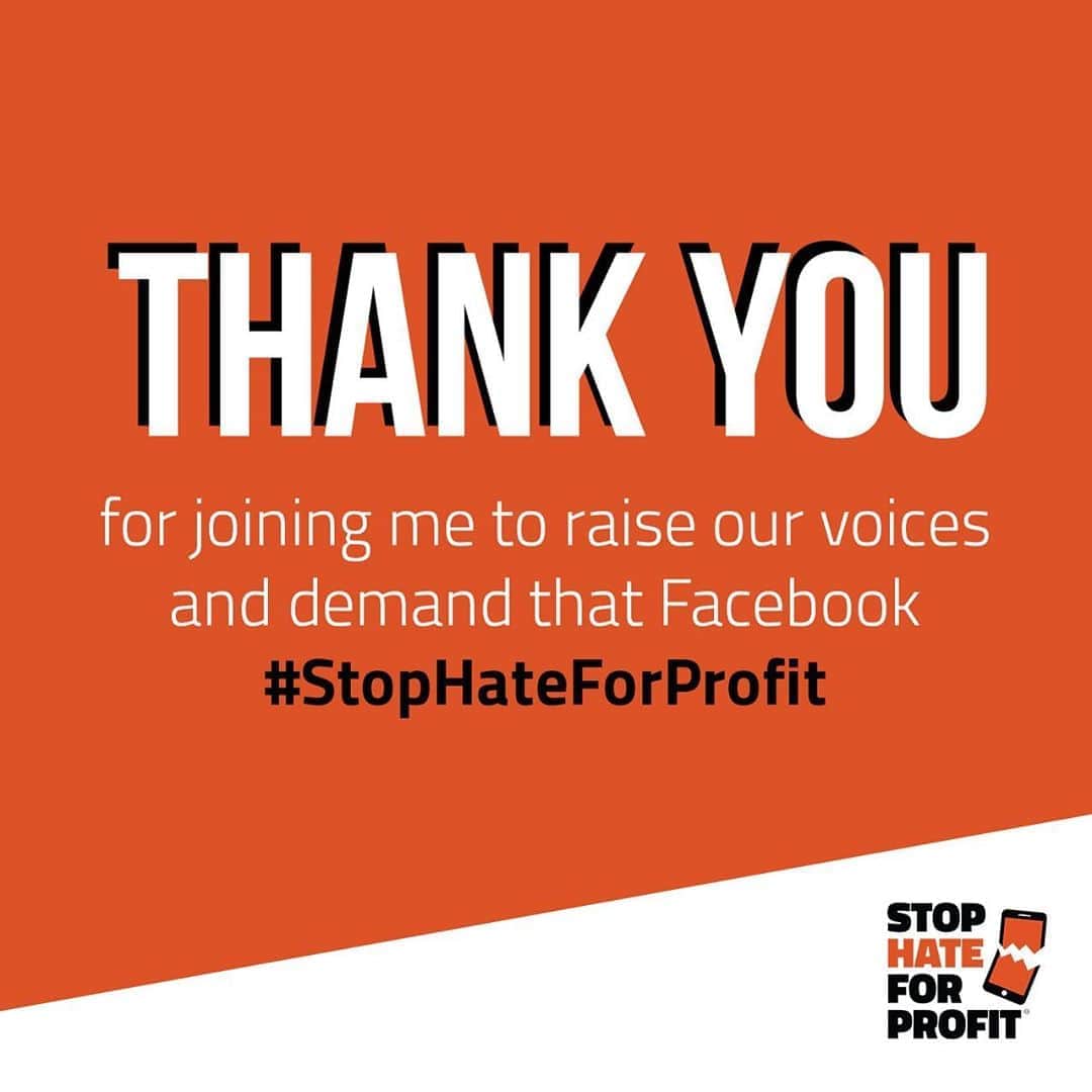 ナオミ・キャンベルさんのインスタグラム写真 - (ナオミ・キャンベルInstagram)「The time for action is now.   Tell Facebook it’s time to #StopHateForProfit」9月19日 6時38分 - naomi