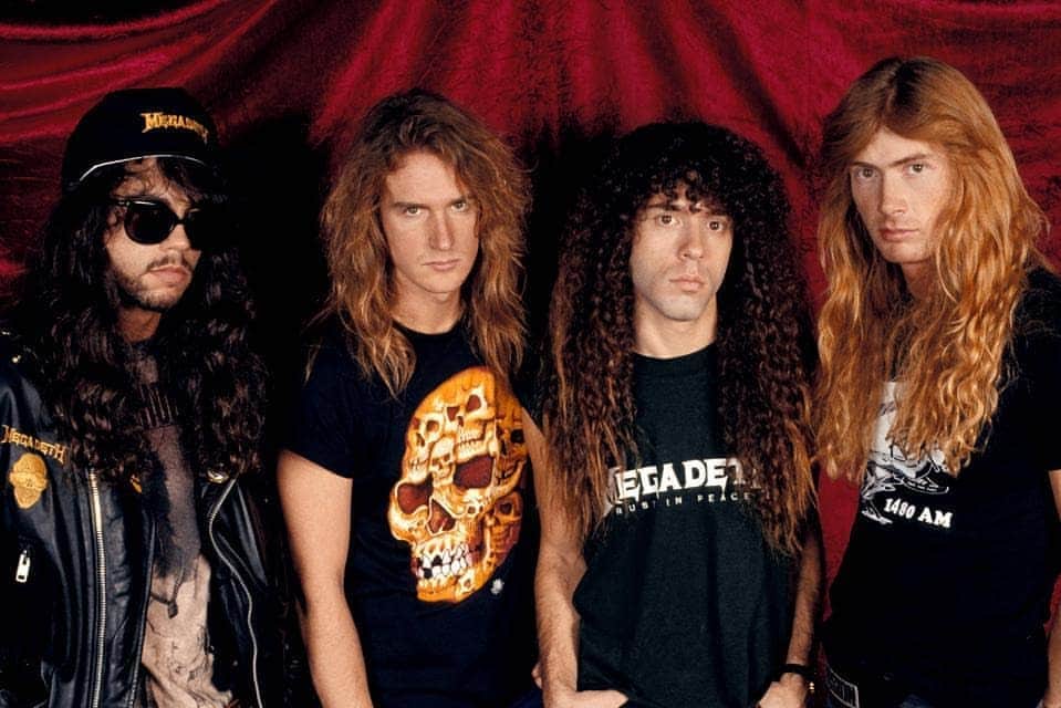 Megadethのインスタグラム：「Dave Mustaine on Surviving Cancer and Chaotic Making of Seminal Thrash Album 'Rust in Peace'. Read the new article at Forbes.com (link in bio)  📷: Krasner/Trebitz/Redferns」