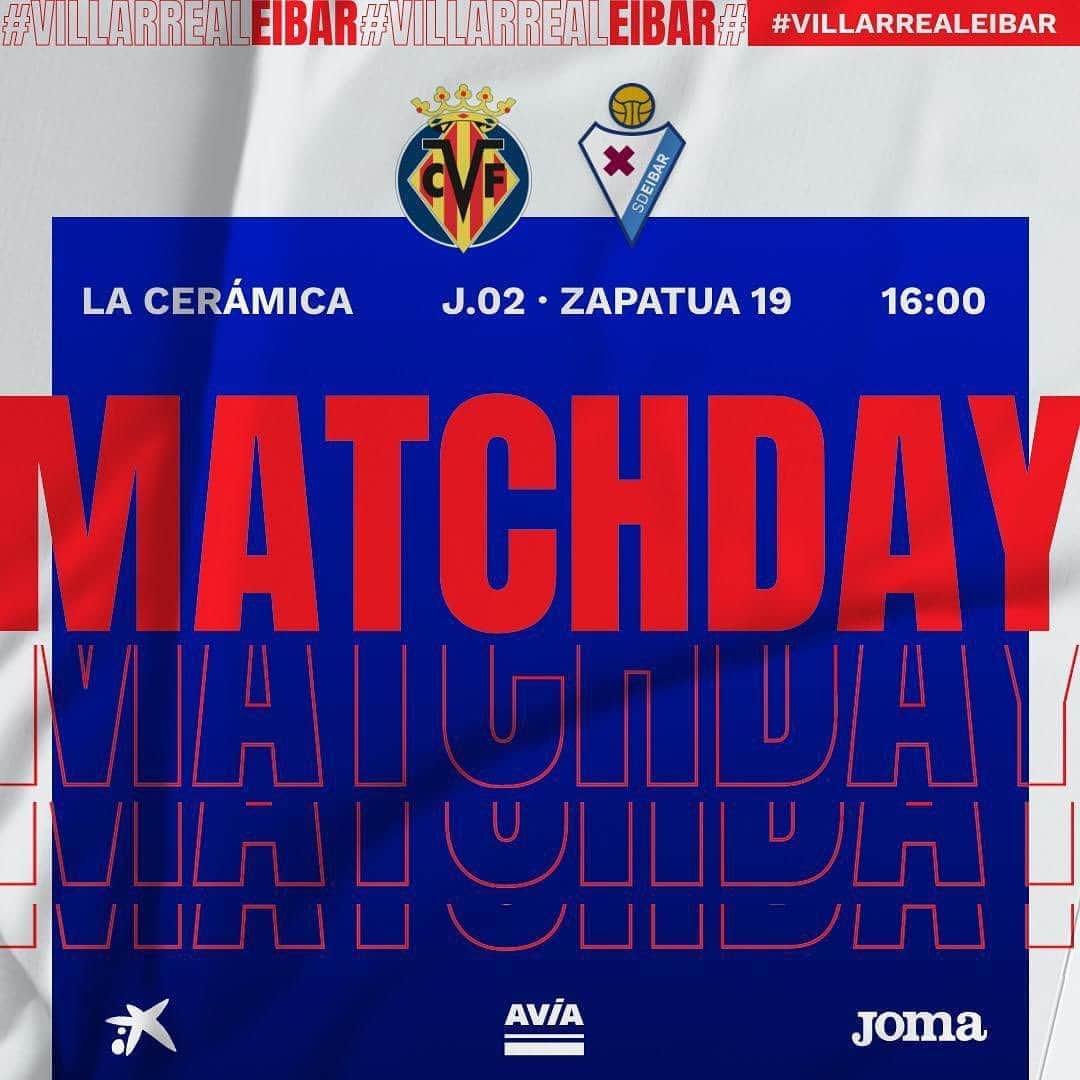 SDエイバルさんのインスタグラム写真 - (SDエイバルInstagram)「Partidu eguna • Día de Partido • Match Day #VillarrealEibar」9月19日 16時38分 - sdeibar